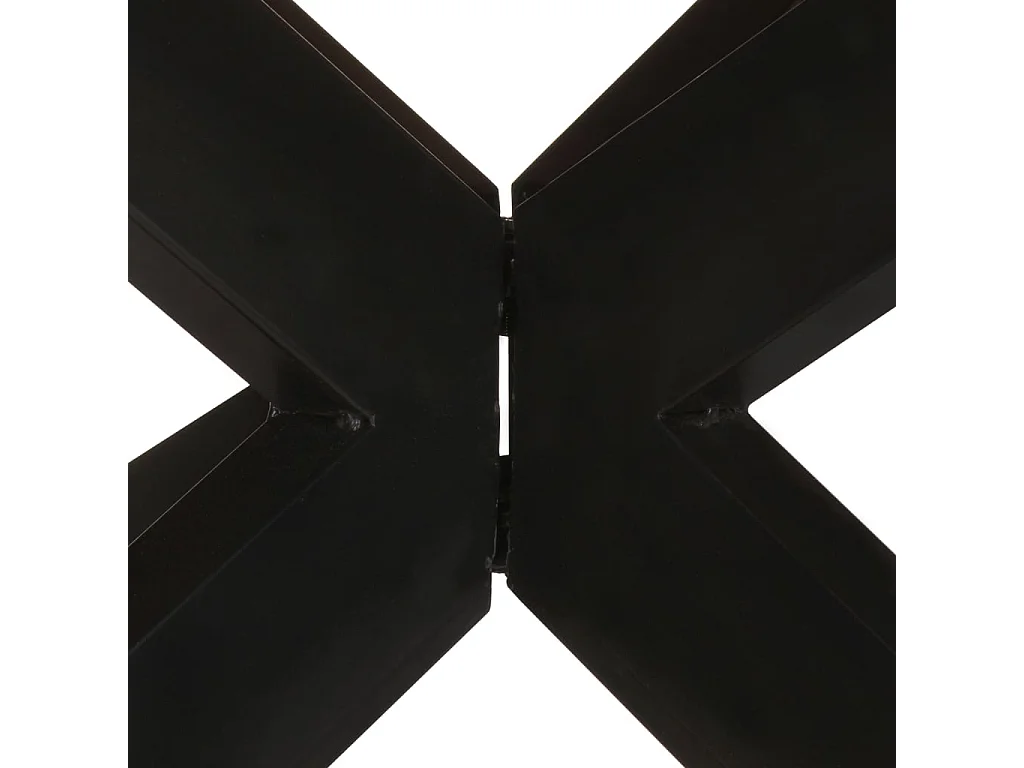 Table à manger ronde 175x75 cm Bois de récupération massif