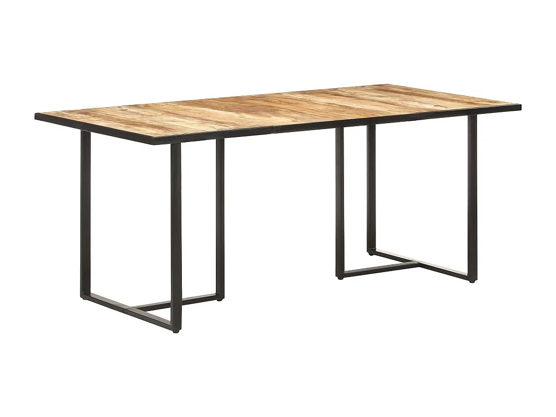Mesa de comedor madera de mango rugosa 180 cm