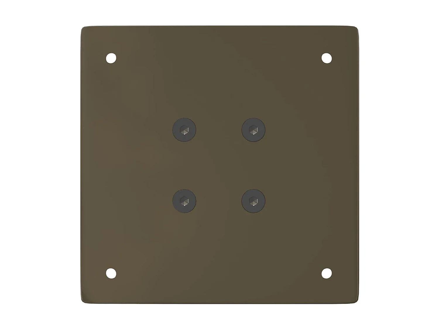 Table à manger marron clair bois de chêne massif rectangulaire