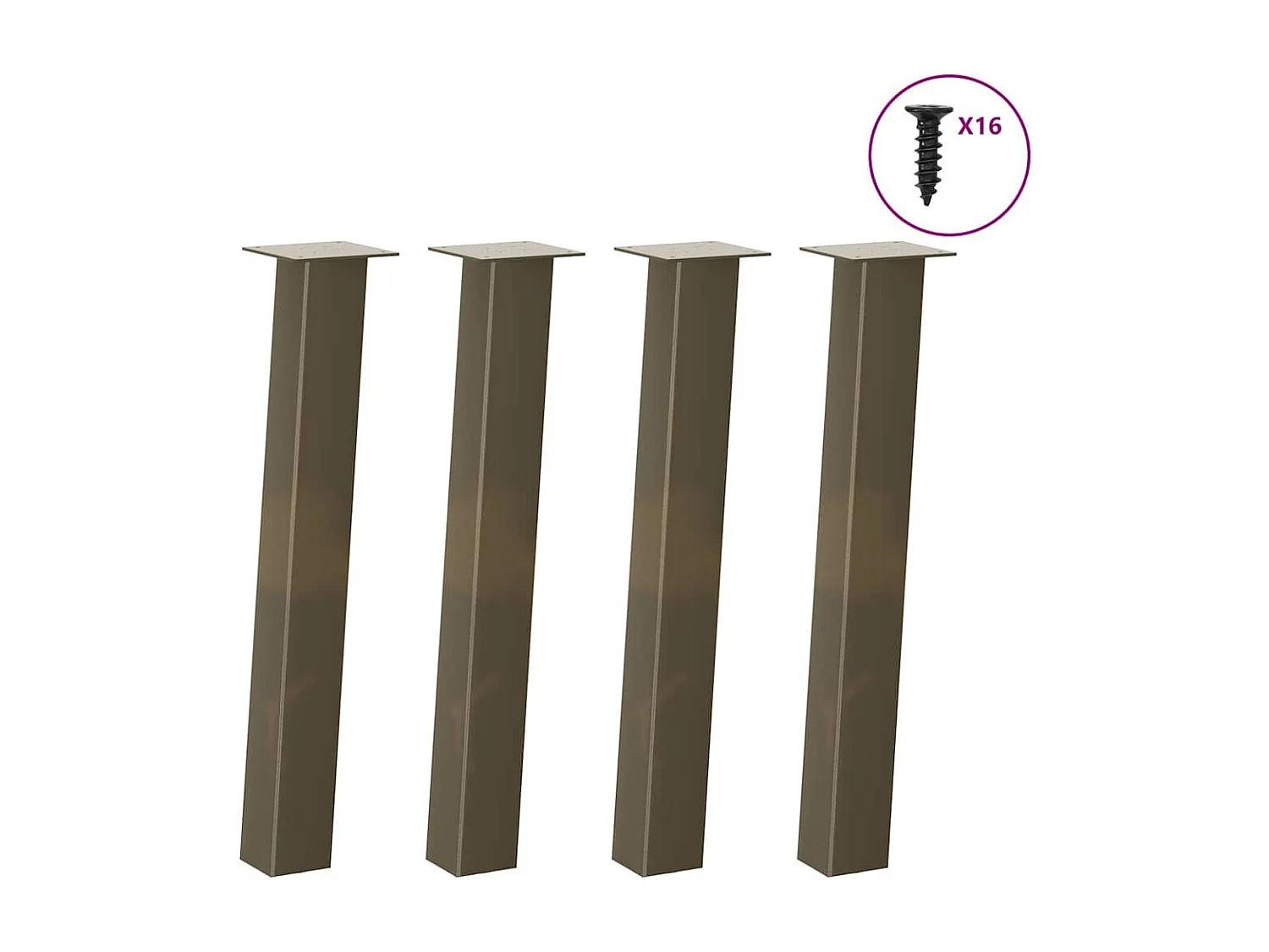 Table à manger marron clair bois de chêne massif rectangulaire