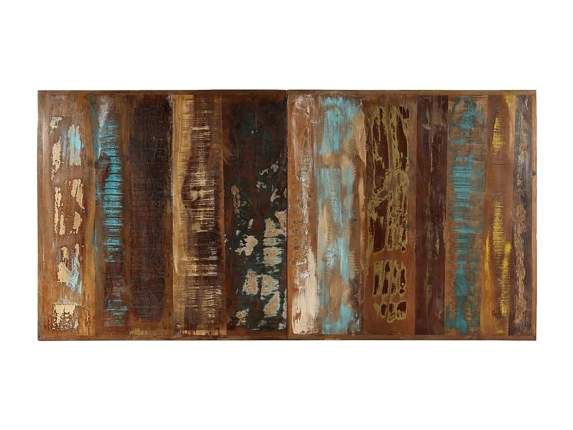 Table à manger 140x70x75 cm Bois de récupération massif