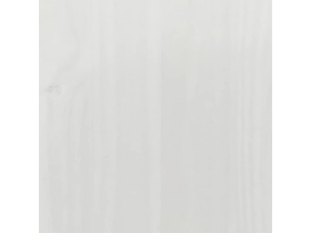 Table à manger papillon pliable Corona blanc bois de pin massif