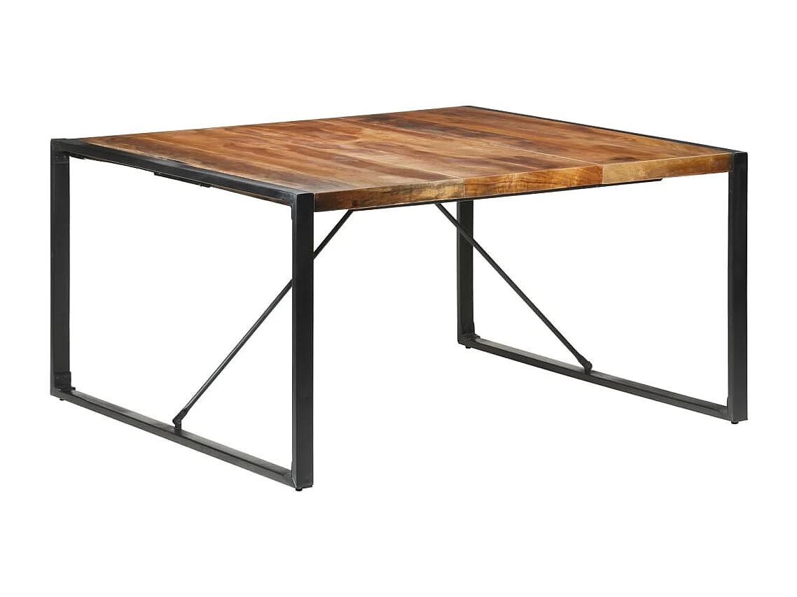 Table de salle à manger 140x140x75 cm Bois solide