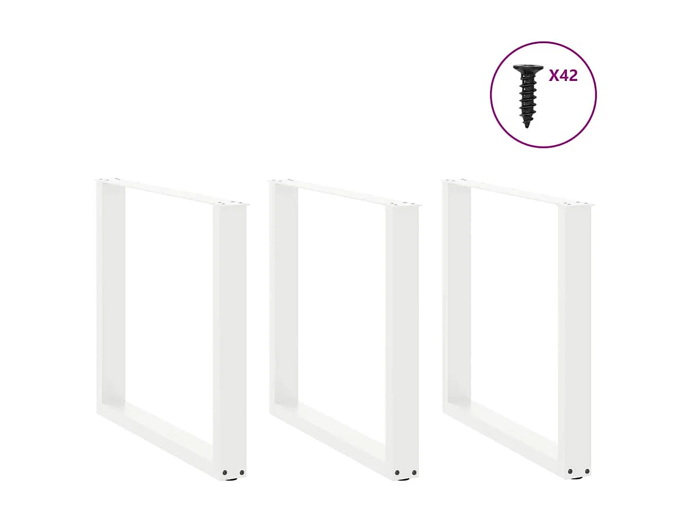 Table à manger marron clair bois de chêne massif rectangulaire