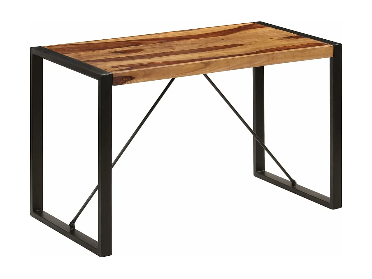 Table de salle à manger 120x60x76 cm Bois de Sesham solide