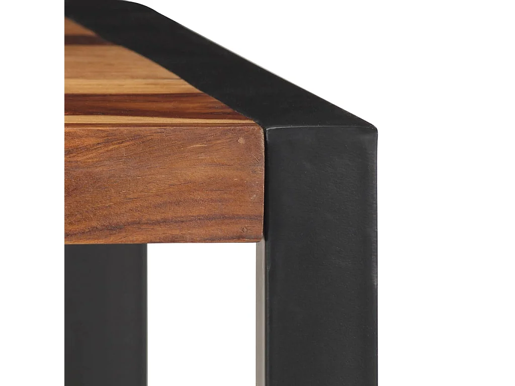 Table de salle à manger 120x60x76 cm Bois de Sesham solide