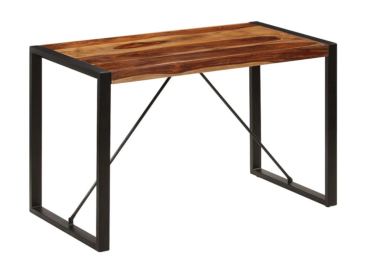 Table de salle à manger 120x60x76 cm Bois de Sesham solide