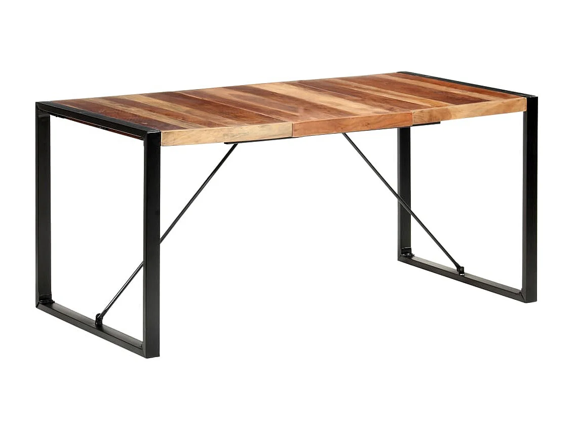 Table de salle à manger 160x80x75 cm Bois solide