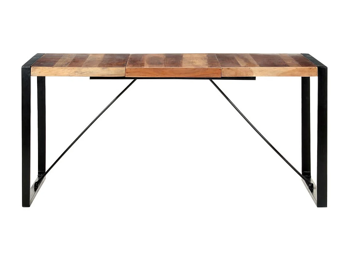 Table de salle à manger 160x80x75 cm Bois solide