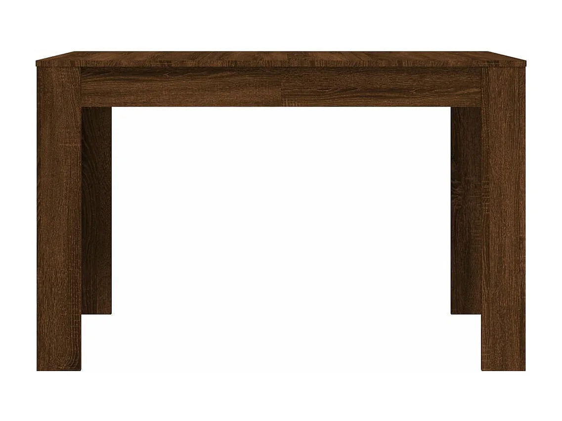 Table à manger Chêne marron 120x60x76 cm bois d'ingénierie