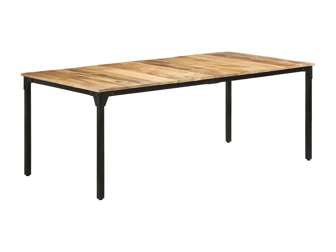 Table de salle à manger 200x100x76 cm Bois de manguier solide
