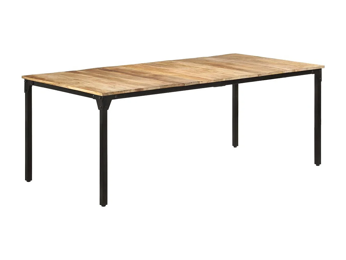 Table de salle à manger 200x100x76 cm Bois de manguier solide