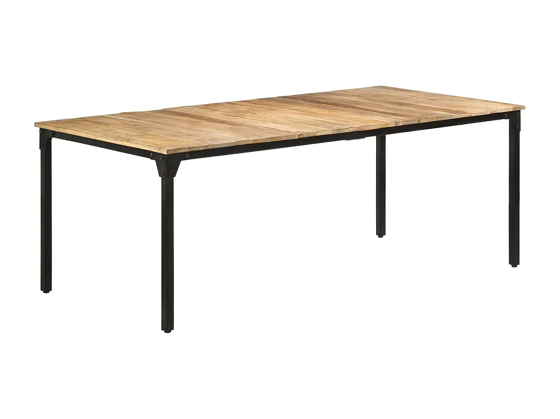 Table de salle à manger 200x100x76 cm Bois de manguier solide