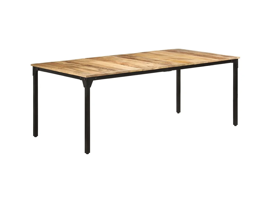 Table de salle à manger 200x100x76 cm Bois de manguier solide