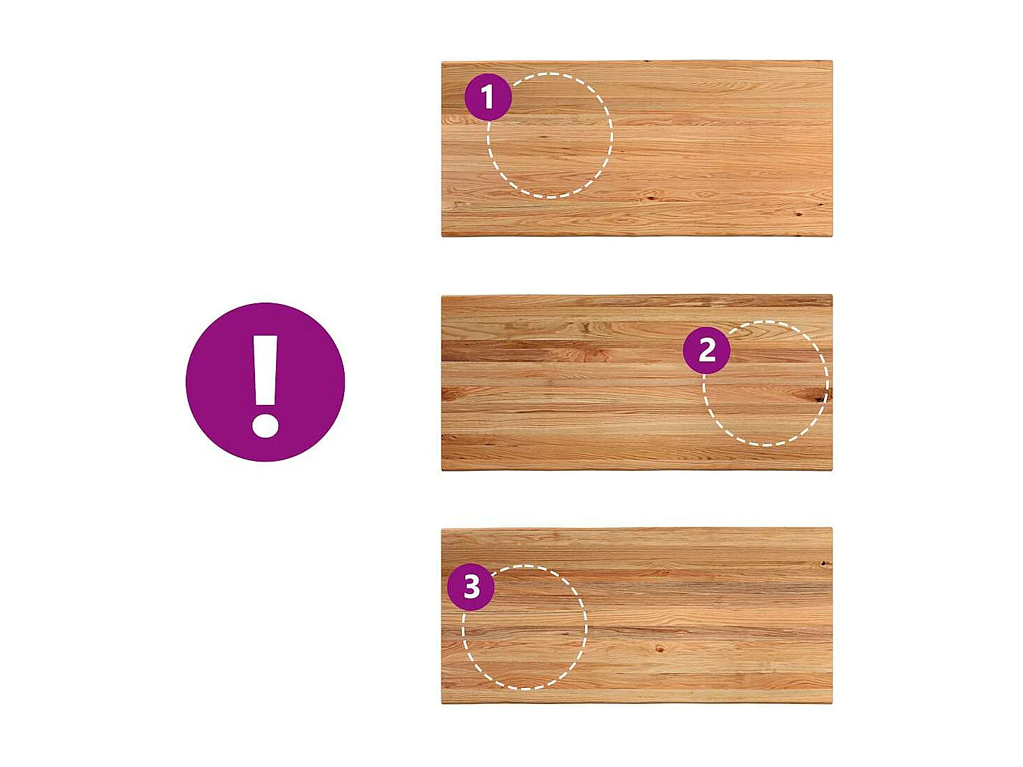 Table à manger avec bord naturel 220x100x74cm bois massif chêne