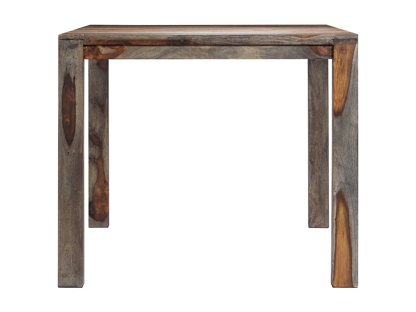 Table de salle à manger Gris 180x90x76 cm Bois solide