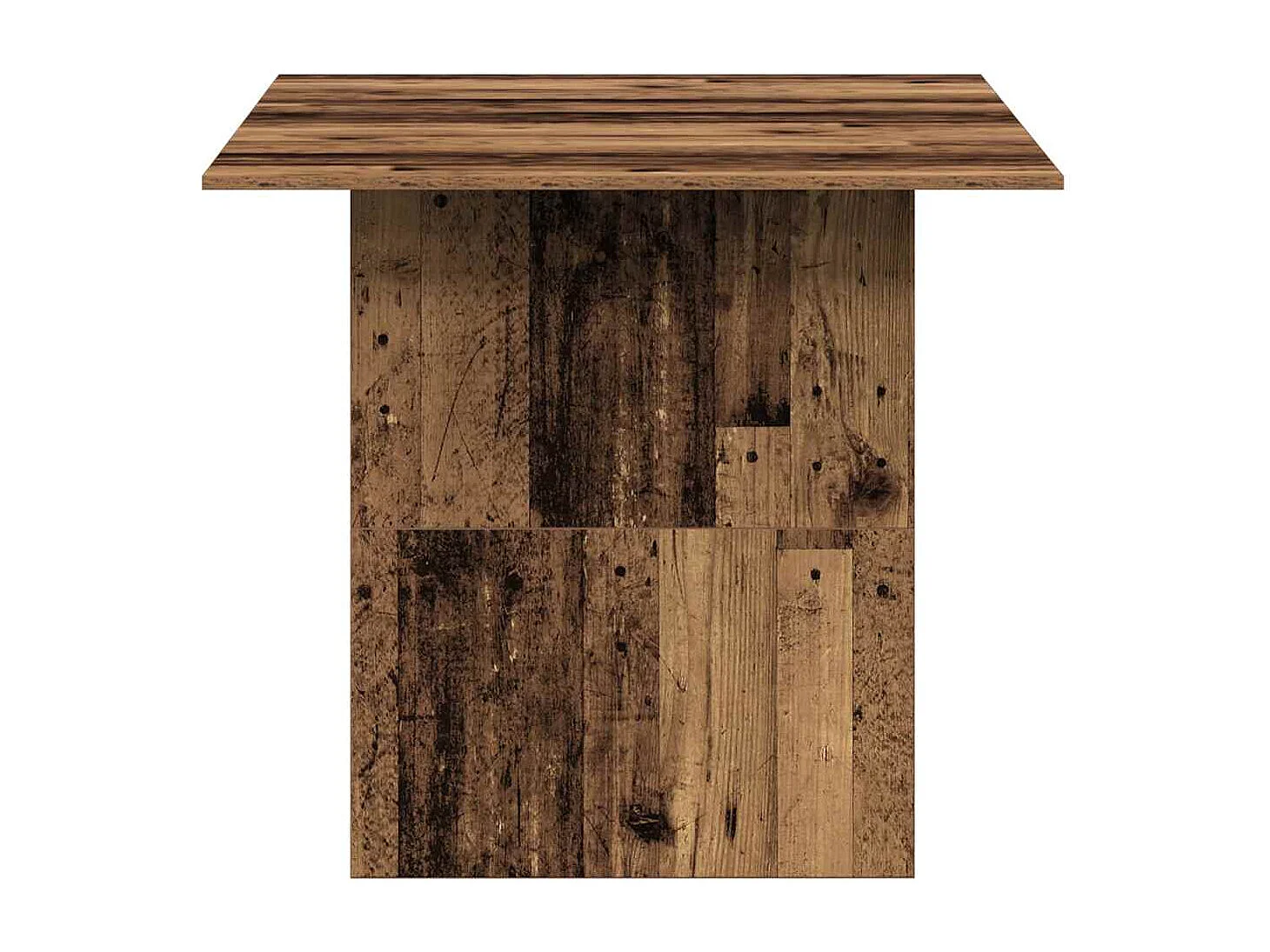 Table à manger vieux bois 180x90x76 cm bois d'ingénierie
