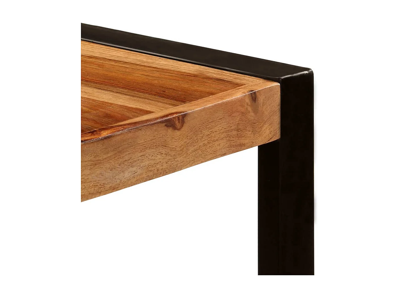 Table de salle à manger 220x100x75 cm Bois solide de Sesham