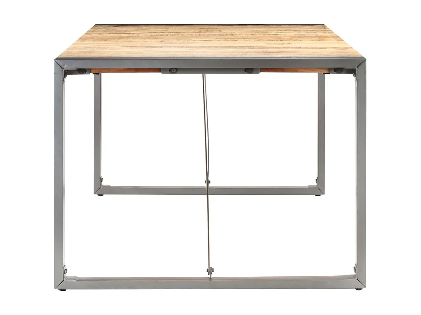 Table à manger 180x90x75 cm Bois de manguier massif brut