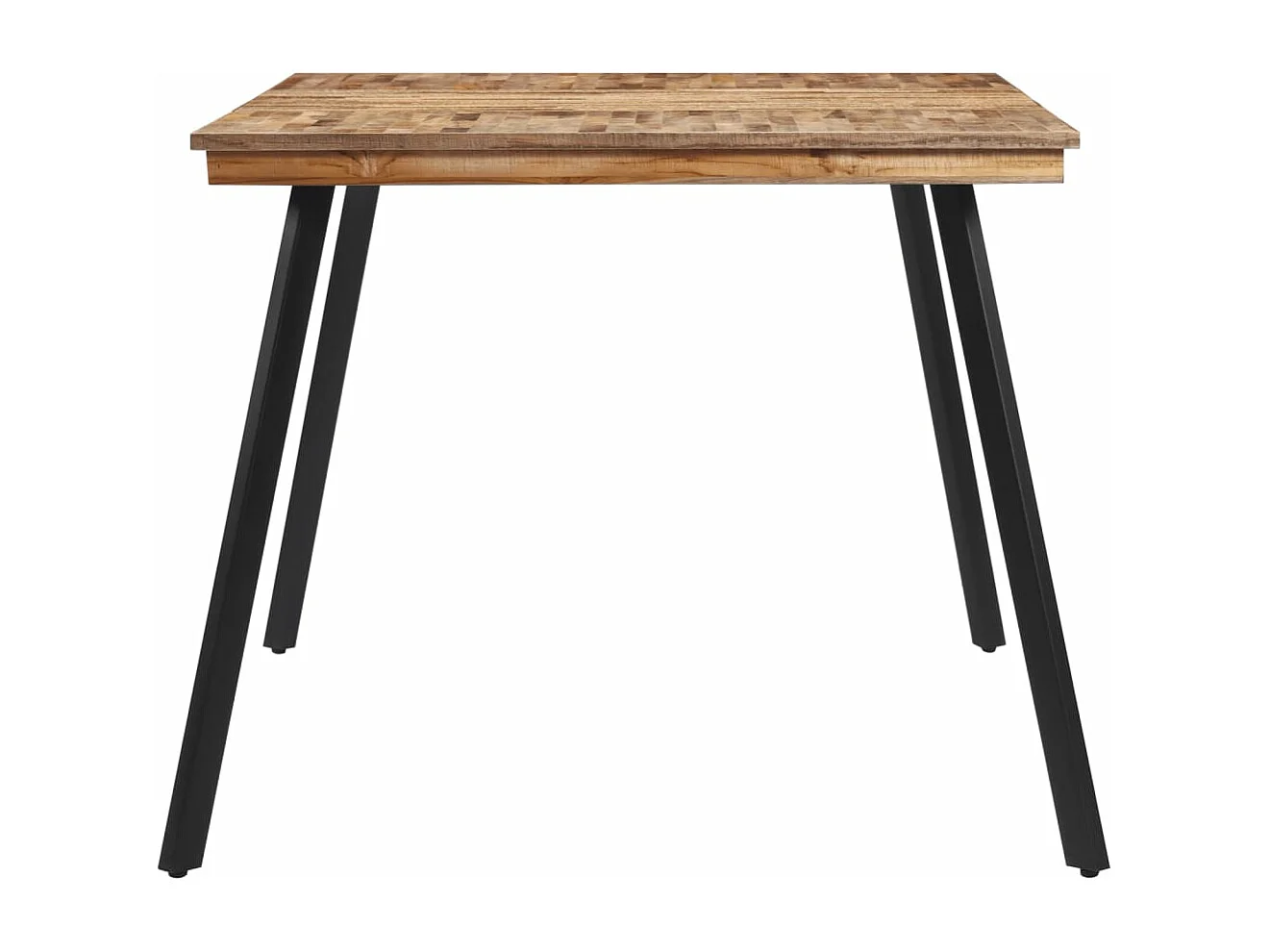 Table à manger 148x97x76 cm bois massif de teck
