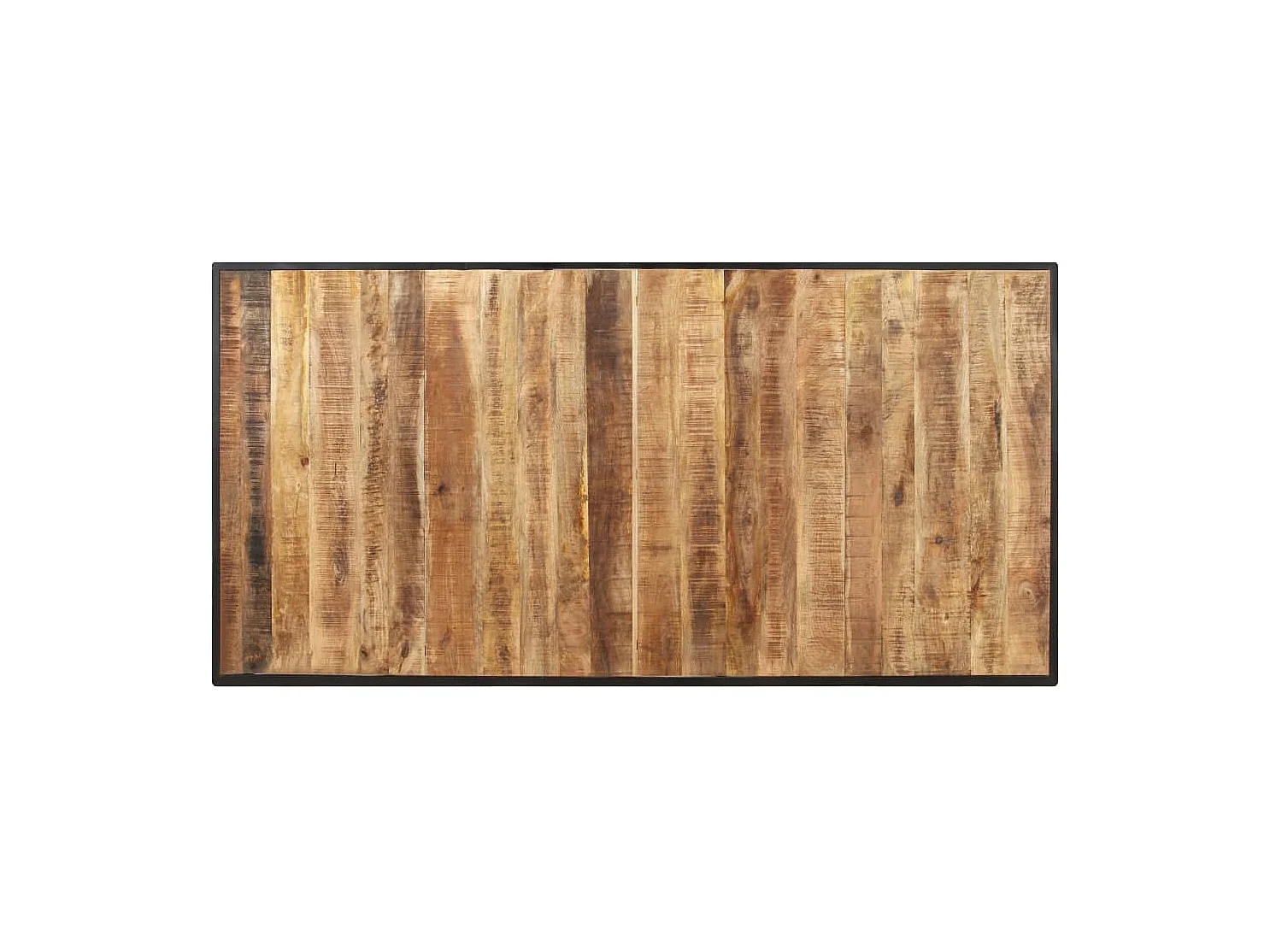 Table de salle à manger 160 cm Bois de manguier brut