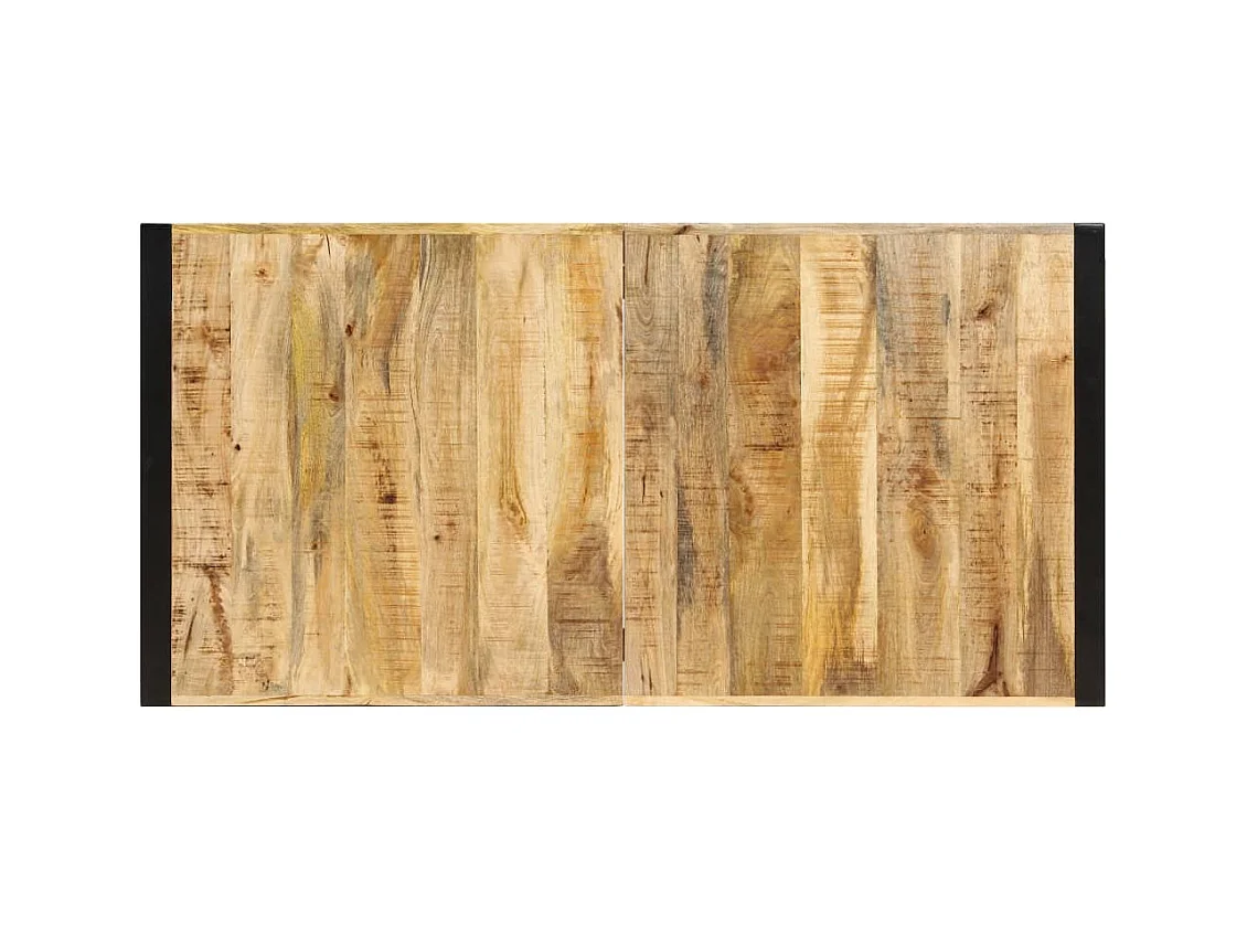 Table de salle à manger 160x80x75 cm Bois de manguier massif