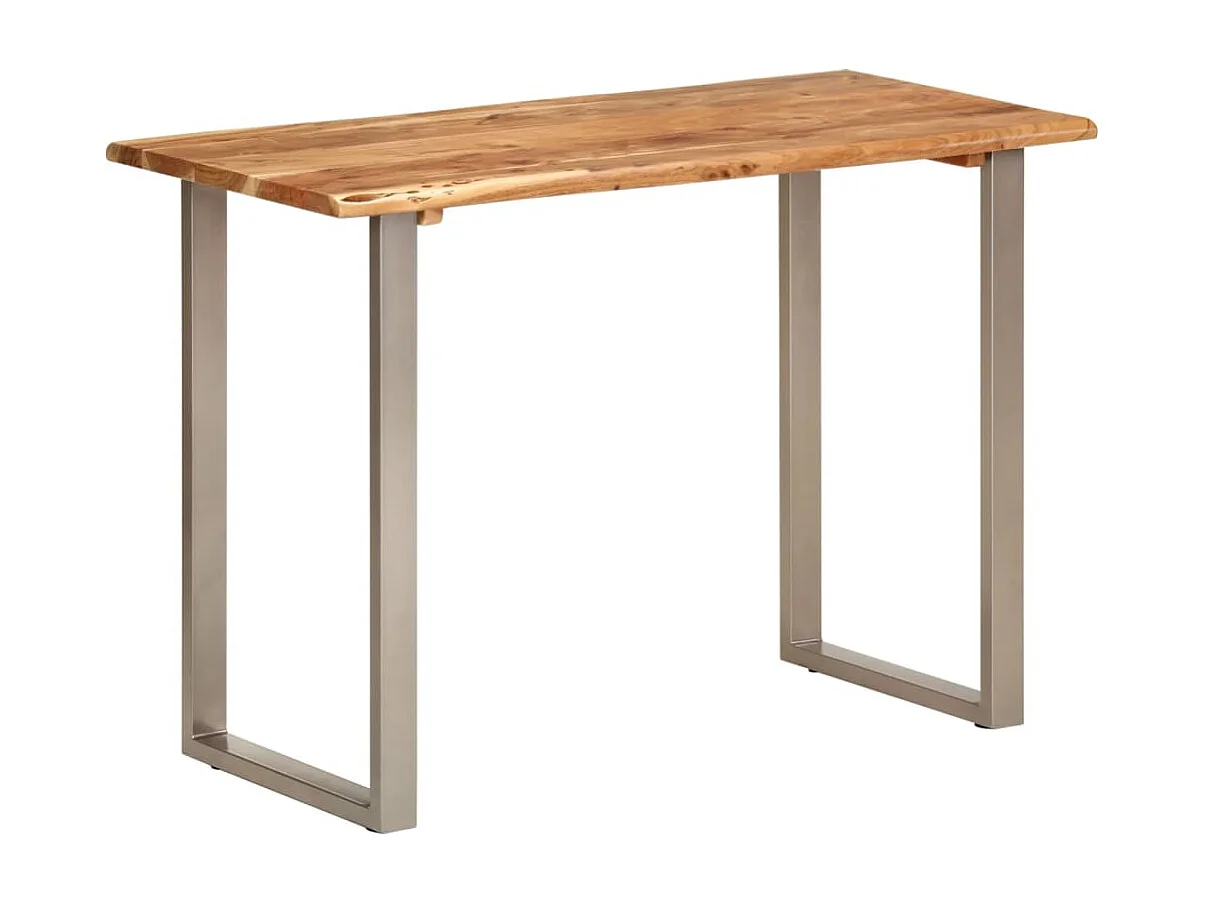 Table à manger 110x50x76 cm Bois d'acacia solide
