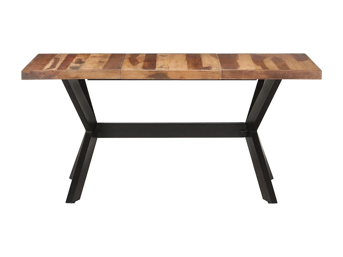 Table de salle à manger 160x80x75 cm Bois avec finition miel