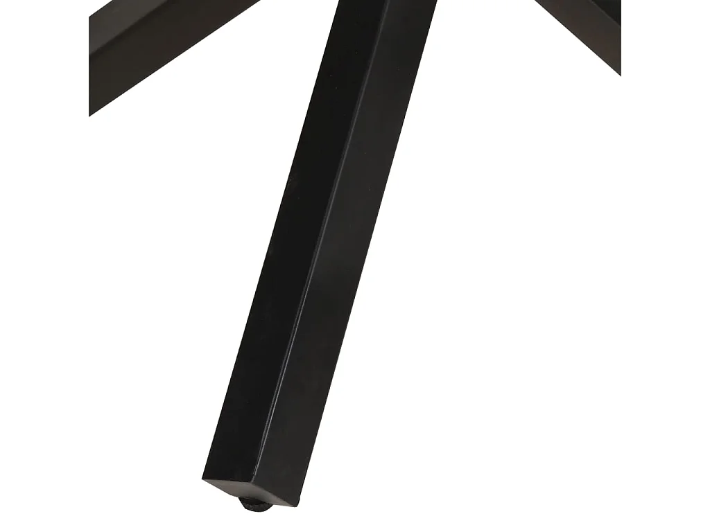 Mesa de comedor de madera acacia acabado miel 100x100x75 cm