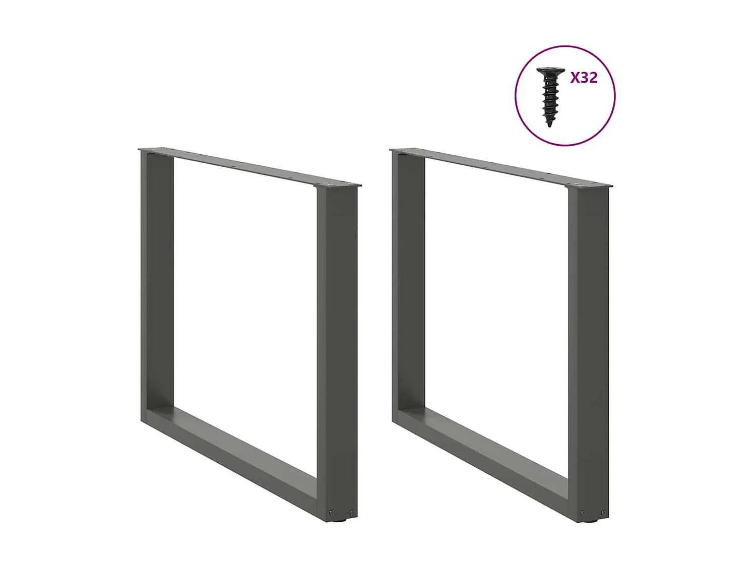 Table à manger marron clair bois de chêne massif rectangulaire