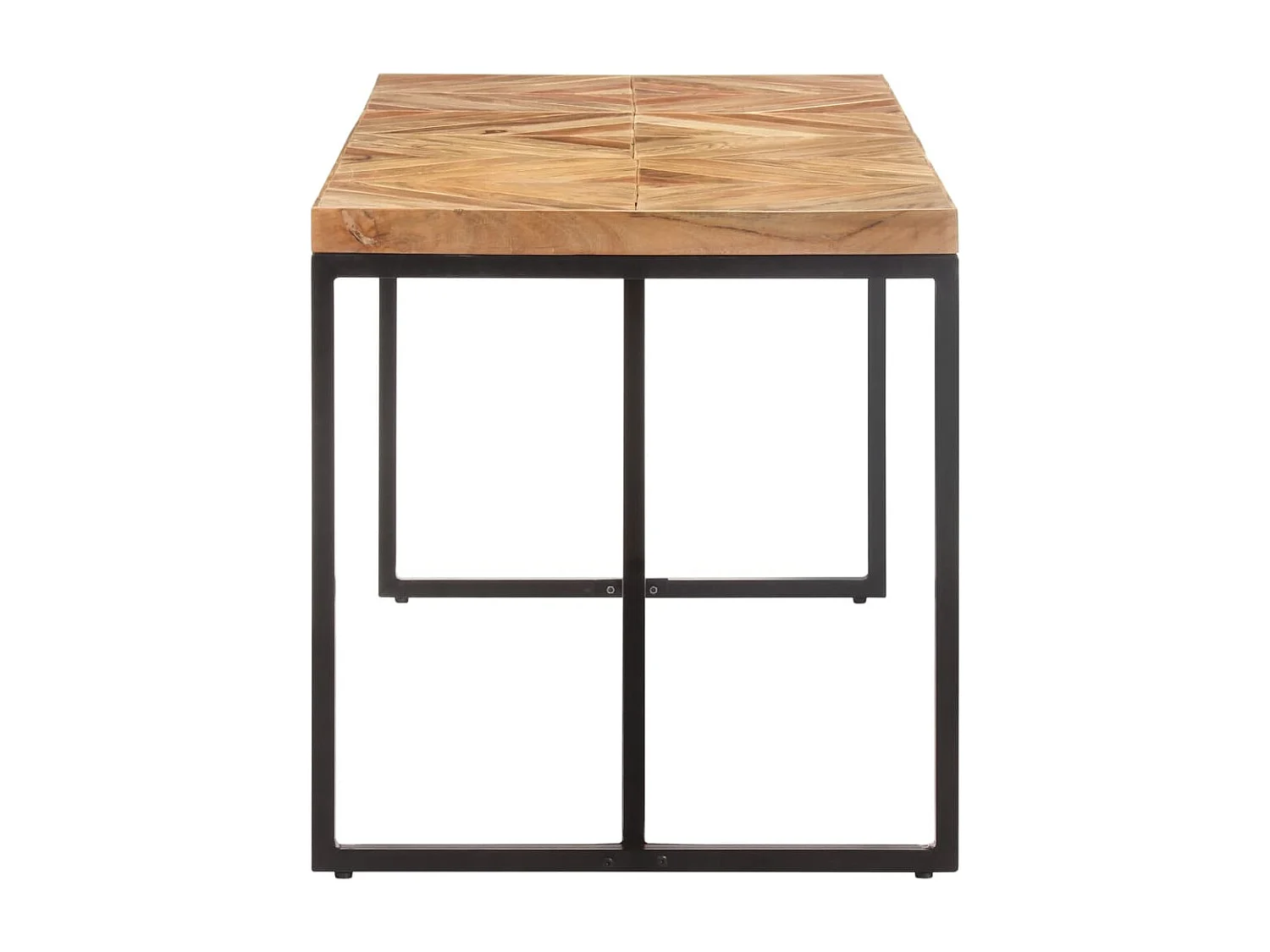 Table à manger 160x70x76 cm Bois massif d'acacia et de manguier