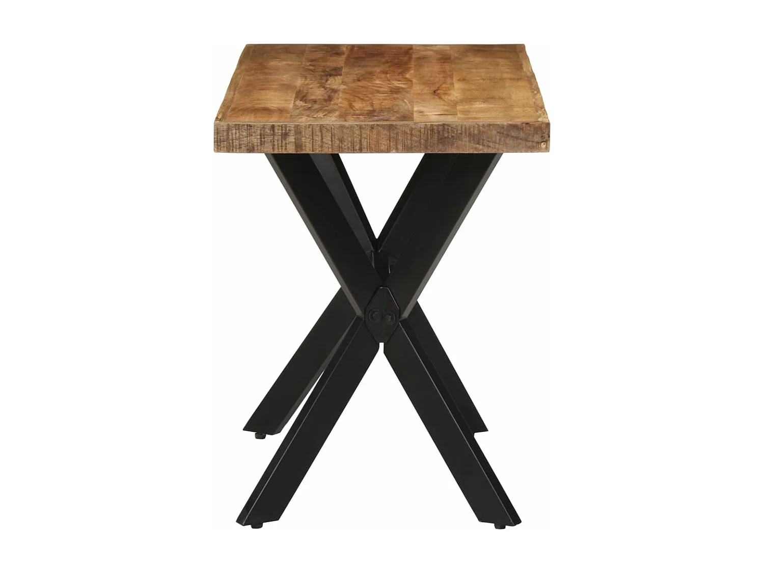 Mesa de jantar 110x55x75 cm madeira de mangueira maciça