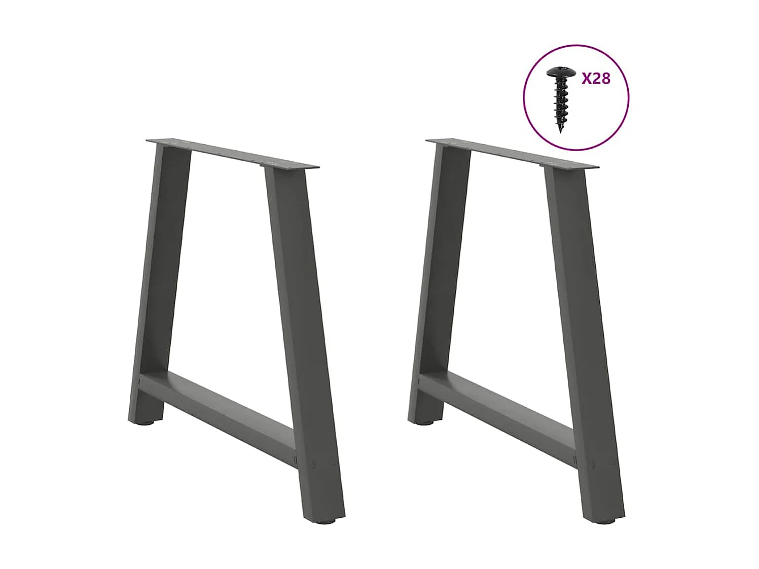 Table à manger marron clair bois de chêne massif rectangulaire