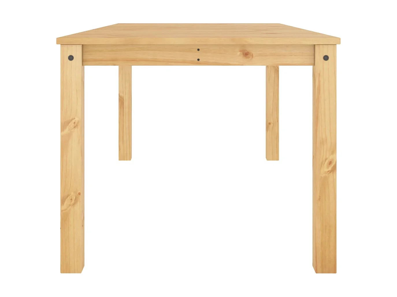 Mesa de jantar Panama 180x90x75 cm madeira de pinho maciça