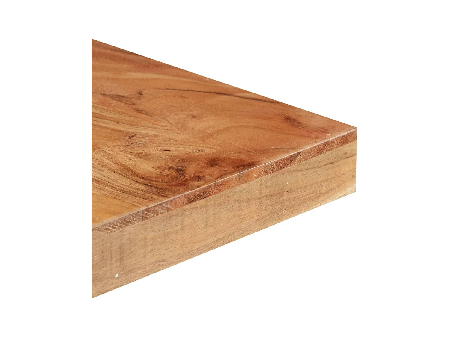 Mesa de jantar 160x80x76 cm madeira de acácia maciça