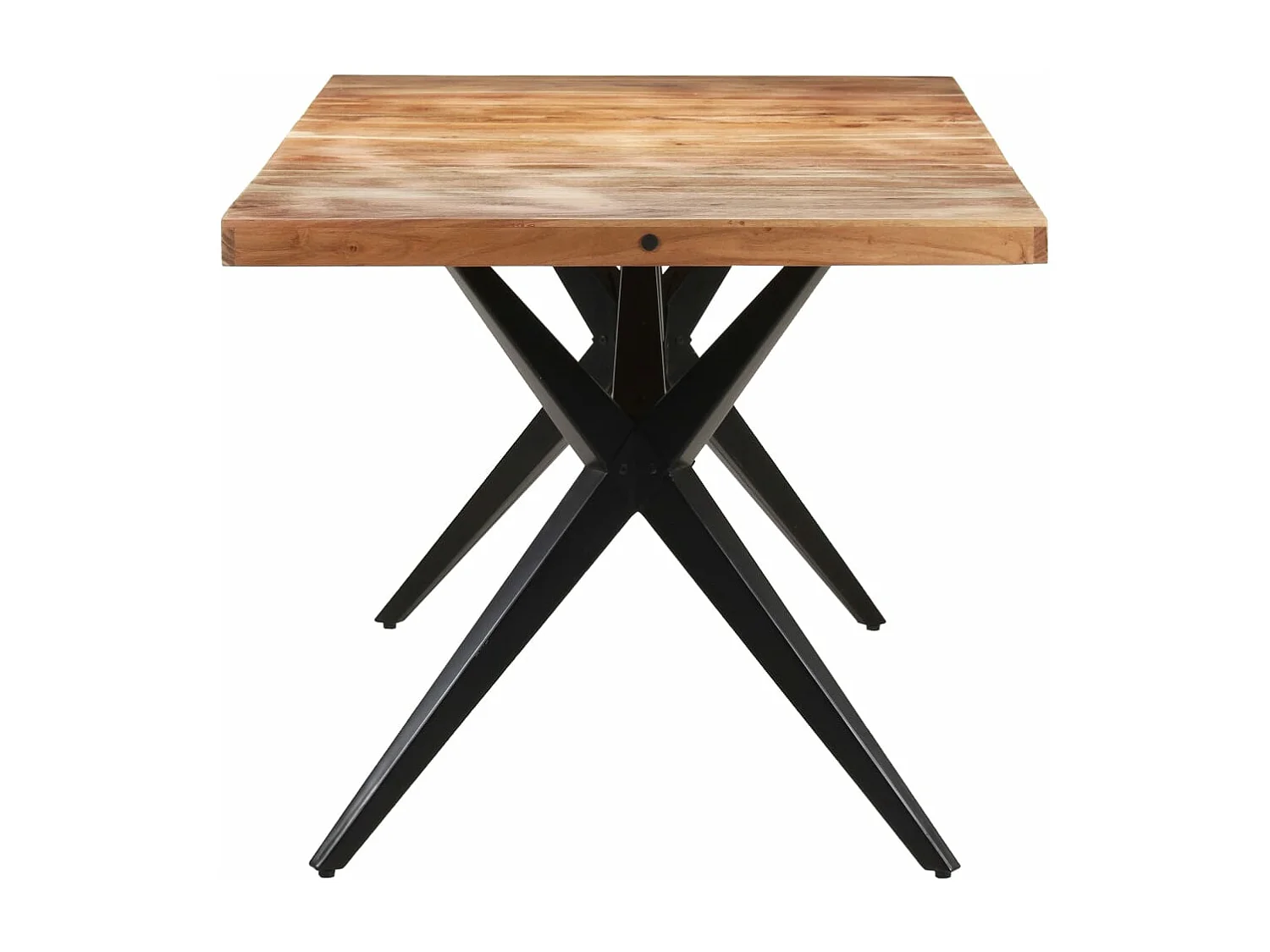 Eettafel 160x80x76 cm massief acaciahout