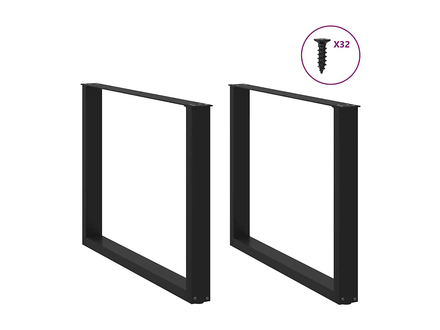 Table à manger marron clair bois de chêne massif rectangulaire