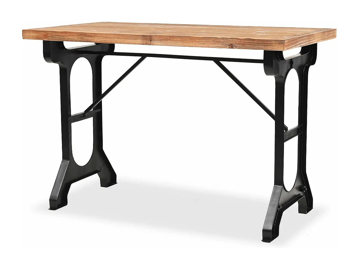 Table de salle à manger Sapin massif Dessus de table en bois