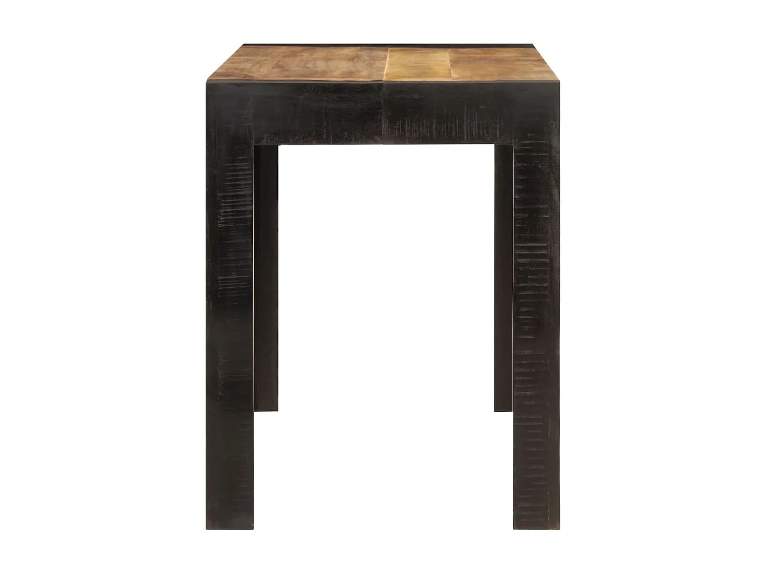 Table à manger 120x60x76 cm bois de manguier massif