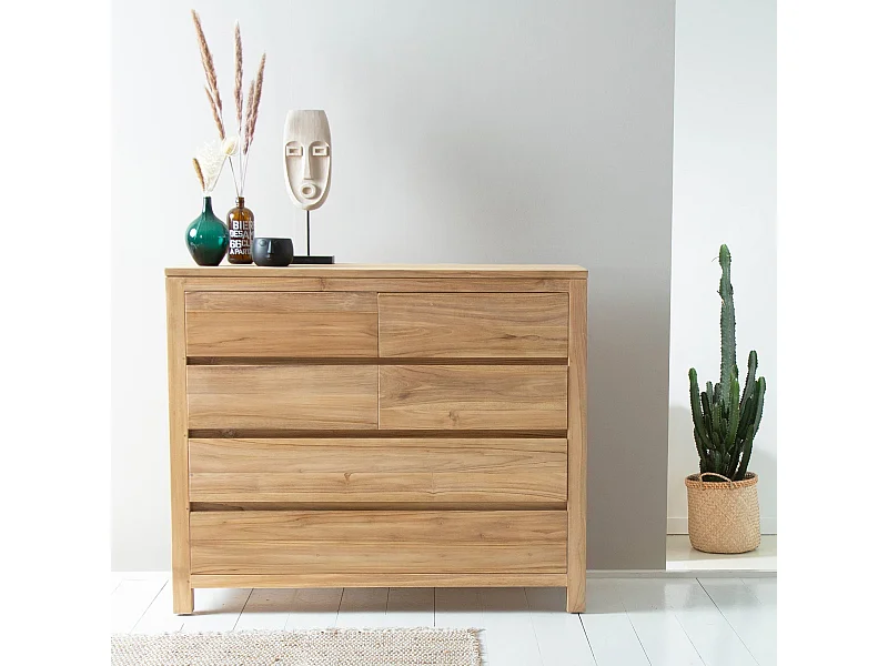 Credenza in teak massello 120 cm