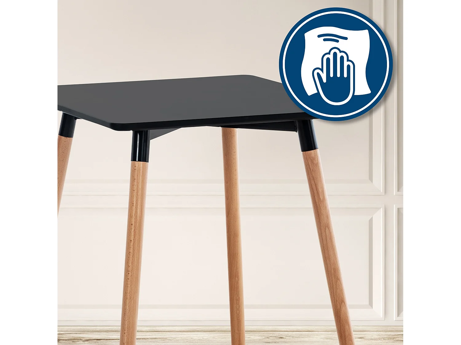 Ensemble de salle à manger - Table + 4 Chaises - Liborg