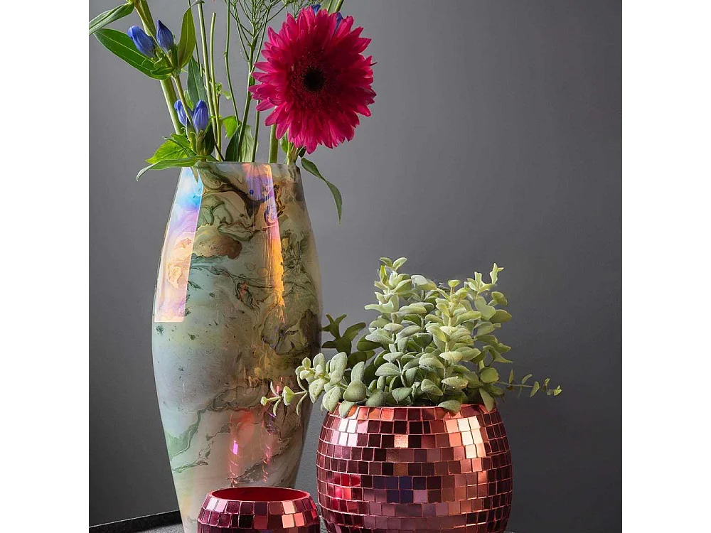 Vase en verre Melange Cone