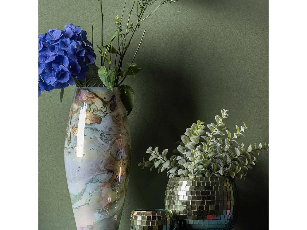 Vase en verre Melange Cone