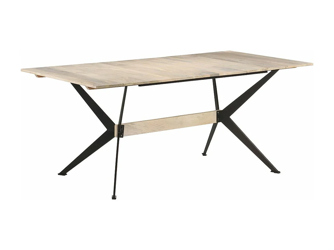 Table de salle à manger 180x90x76 cm Bois de manguier massif