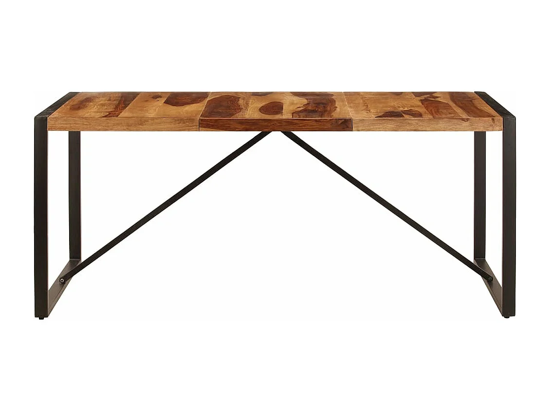 Table de salle à manger 180x90x75 cm Bois de Sesham solide