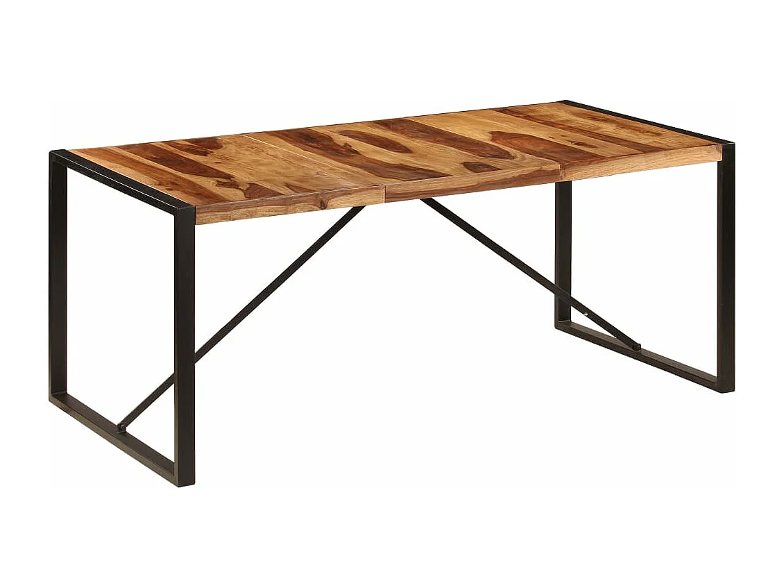Table de salle à manger 180x90x75 cm Bois de Sesham solide