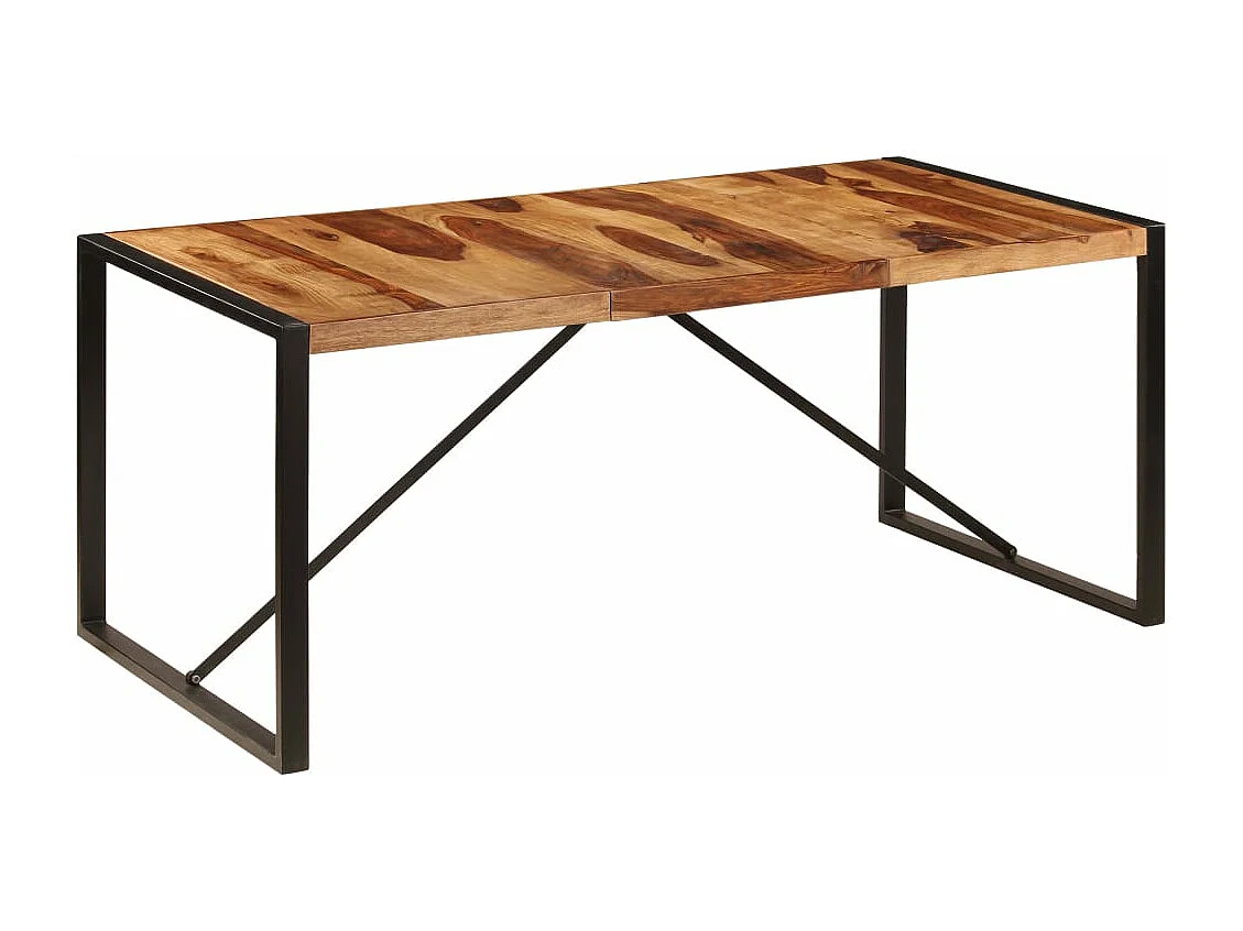 Table de salle à manger 180x90x75 cm Bois de Sesham solide