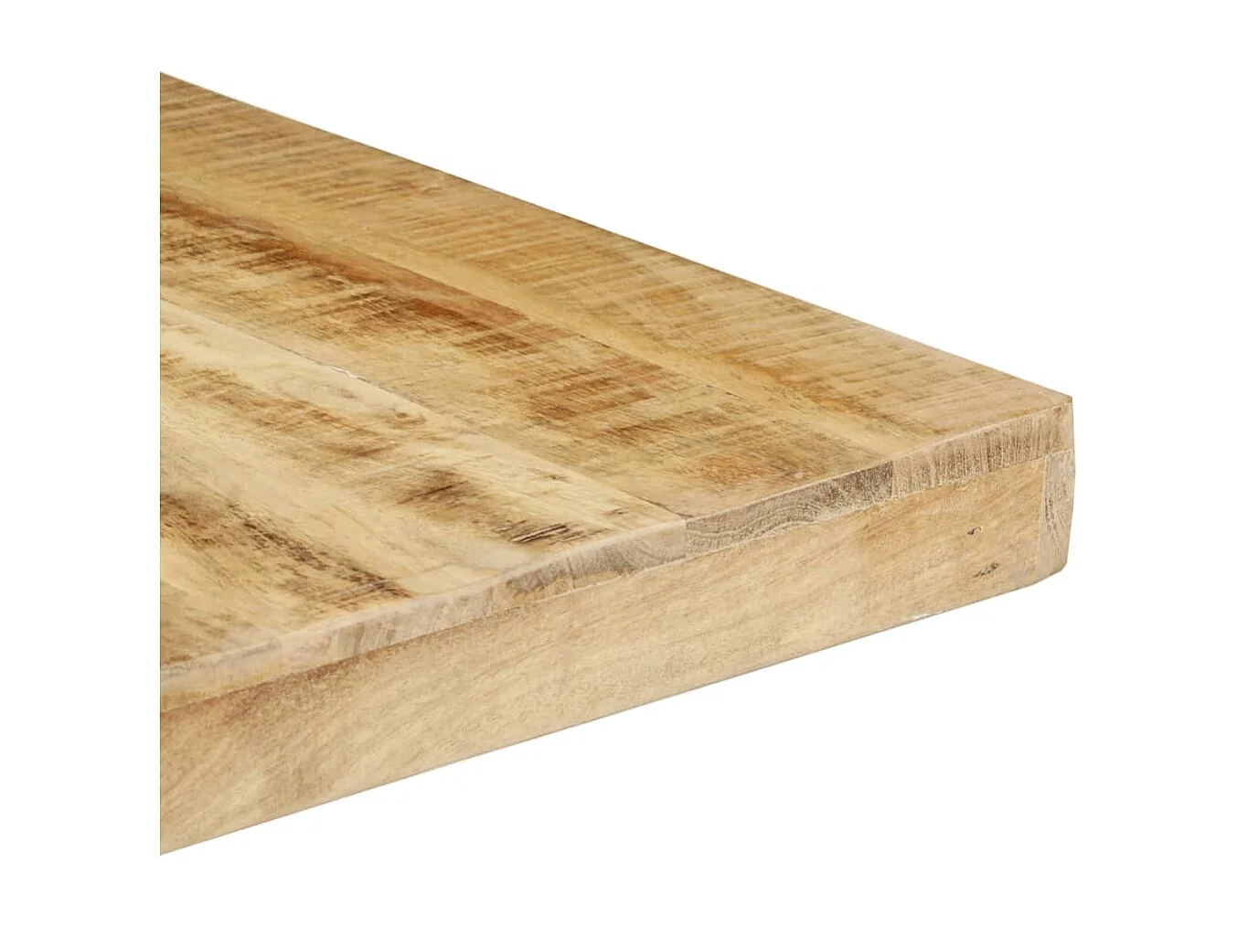 Table de salle à manger 160x80x76 cm Bois de manguier brut