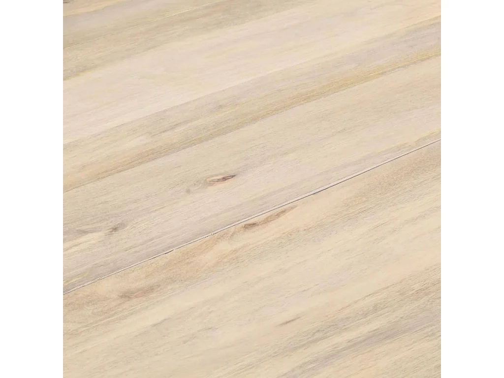 Eettafel rond 110x76 cm massief mangohout