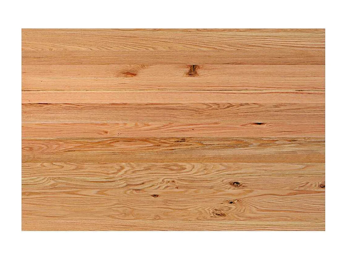 Eettafel rechthoekig 180x120x74 cm massief eikenhout lichtbruin